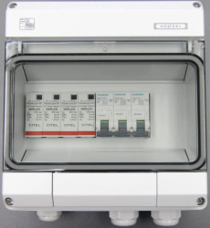 Zestaw przyłączeniowy PV - AC 1 SPD CITEL typu 2 1 MCB 16A 3P KV PV AC2 600001/C