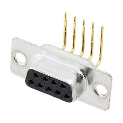 Encitech 2103-2200-13 D-Sub Receptacles 25 Pins Solder Tray 1pc