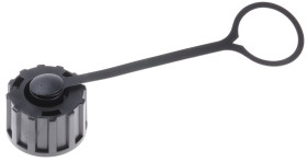 Osłona Amphenol Industrial Konstrukcja 3-punktowa, bagnetowa do użytku z: Gniazdo ODVA Przewodowa osłona przeciwpyłowa