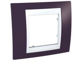 UNICA PLUS Ramka 1 pojedyncza róż indyjski MGU6.002.872 SCHNEIDER ELECTRIC