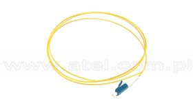 Pigtail LC/UPC, SM, 9/125, 0,9mm, włókno G652D, 2m