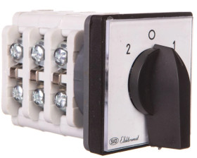 Łącznik krzywkowy 2-0-1 3P 40A IP65 z płytką Łuk 40-72 sieć-agregat 924072