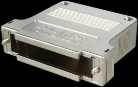 165X13499XE D-sub cap for 37-pin D-sub, metal, large, straight