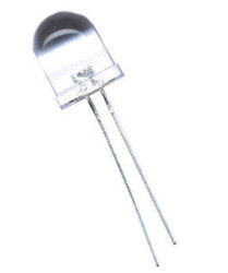 LED 10MM BIALA 12V