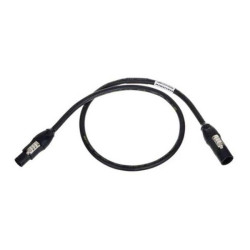 Neutrik 1027564 Series Current Cable 1m Black Single Pack