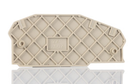 Ścianka koncowa Pokrywa końcowa RS PRO Listwa zaciskowa serii ZRK, listwa zaciskowa serii ZSL