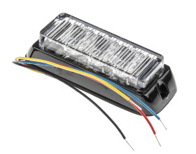 Moduł oświetleniowy 12 V DC, 24 V DC Migające Czerwony Montaż powierzchniowy, montaż ścienny LED