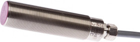 IB991291, czujnik indukcyjny, M18x1 83long, Flush, Sn: 5, 10-35V DC, -25-180C, PNP NO, Kabel 15m Silikon, IP65