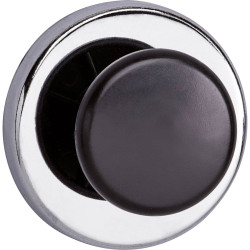 Maul 6155096 Maul Magnet Round Knob Silver Black &#xD8;67xH33mm 1pc