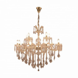 Lampa wisząca CHATEAU Złoty żyrandol 15xE14 17801/10+5-GLD Zuma Line