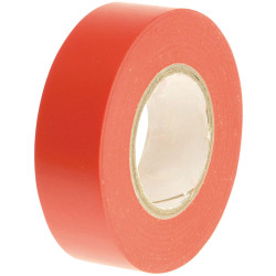 Faithfull 00351920RETB PVC Electrical Tape Red 19mm x 20m