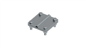 Złącze Uniwersalne 3-Elem. 80X80 Bednarka-Drut8 Stal Ocynkowana Galwanicznie...