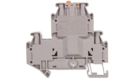 Złączka Przelotowa 4-Przewodowa Z Odłącznikiem Nożowym 4Mm2 Szara Uttb 4-Mt...