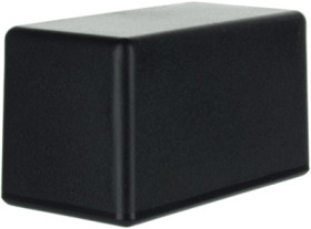 ABS enclosure, (L x W x H) 71.5 x 38.3 x 40.9 mm, black (RAL 9004), IP54, SR03.9