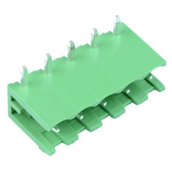 5-Way Plug-In PCB Horizontal Open Ends Header 5.08mm