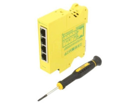 SW-514 Switch Ethernet, (niezarządzalny), liczba portów: 4, 5÷30V DC, RJ45