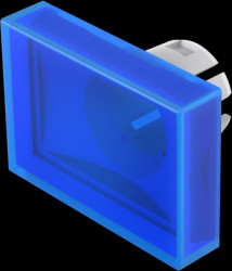 Pressure cap, 21.5 mm x 15.3 mm, rectangular, for 51 series, 51-903.6