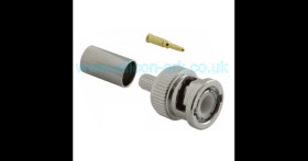50 Ohm straight BNC crimp plug (VB10-2051) - Emerson