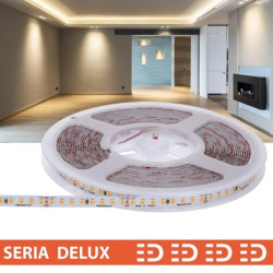 Taśma Delux 24V LB 160led 4000K 400lm SMD2835 (10) PL7Y CRI97