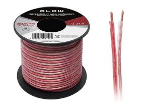 Przewód głośnikowy OFC 2 x 2,50mm = 1 metr bieżący