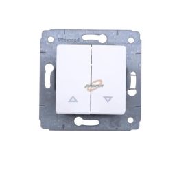 WYŁĄCZNIK ŻALUZJOWY CARIVA BIAŁY