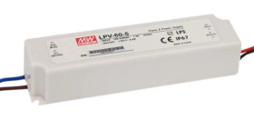 Zasilacz LED 36V 1,67A 60W MEAN WELL LPV-60-36
