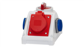 Rozdzielnica Kombi - Gniazda 16A 5P, 2X230v, L/P(16A)