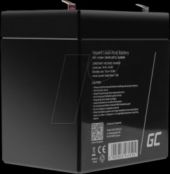 AGM59 Rechargeable lead-fleece battery, AGM, 12 V, 4 Ah