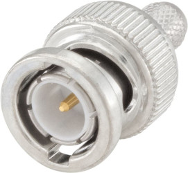 Złącze koncentryczne Montaż na kablu Męski 75Ω typ złącza Złącze BNC DC to 4GHz Połączenie zagniatane typ kabla RG62 A/U