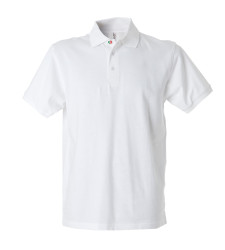 COLOMBIA MAN WHITE POLO M/CORTA