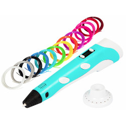 Magiczny długopis Drukarka 3D Pen zestaw z filamentem MIX kolor 65m