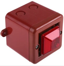 SON4AC230R/R Sygnalizator świetlno-dźwiękowy ksenonowy czerwony serii SON4 104dB IP66 230 VAC SON4AC230R/R cena netto