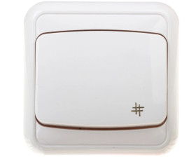 COSMO Łącznik krzyżowy biały 300407