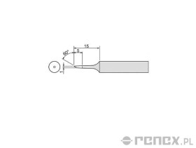 Grot do stacji GOOT RX-711AS - 1CR