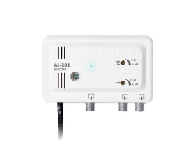 Wzmacniacz antenowy szerokopasmowy 2 wejścia AI-201 ALCAD