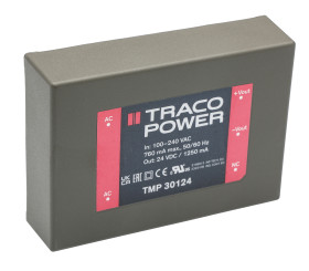Zasilacz impulsowy nap. wyjściowe: 24V dc 30W 1.25A 1 wyjście nap. wejściowe: 120 → 370 V dc, 85 → 264 V