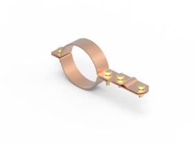 CU uchwyt do rury spustowej fi 100/skr miedziany i miedziowany 96411003 ELKO-BIS