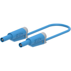 Electro PJP 2712-IEC-CD1-100BL Test lead Jack plug Blue 100 cm