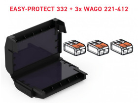 EASY-PROTECT 332 Puszka żelowa +3x Wago 2-4mm 9390