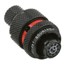 Złącze wielostykowe przemysłowe 12-pinowe Montaż na kablu Wtyczka Souriau Sunbank by Eaton