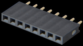 094-1-008-0-NFX-YS0 Sockets 2.54 mm, 1X08, straight
