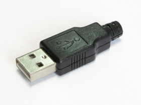 Wtyk USB typ A na przewód