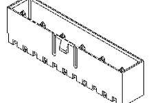 Wtyk PCB 3-pinowe raster: 7.0mm -rzędowe Molex Przewlekany 6.0A 250.0 V.