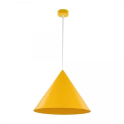 Lampa wisząca CONO YELLOW nad stół kolor żółty, stożkowy klosz na E27 10090 TK Lighting