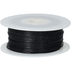 Unistrand UNI1429-28-7BL 28AWG 7/0.12mm XLPVC Black Hook Up Wire 100m