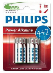 bateria alkaliczna Philips PowerLife LR03/AAA - 72 sztuki