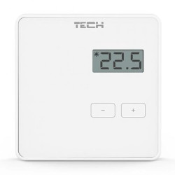 TECH R-10B - Regulator pokojowy do listwy L-10 przewodowy kolor biały