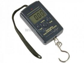 Waga hakowa zawieszana zakres 40kg; ( 2x AAA)