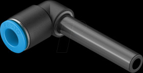 153067 Connector, L-shaped, diameter 8 mm &lt;&gt; diameter 8 mm