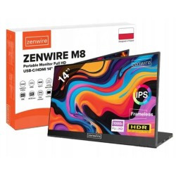 Monitor Przenośny Zenwire 14" USB-C Full HD 1920x1080 IPS HDMI